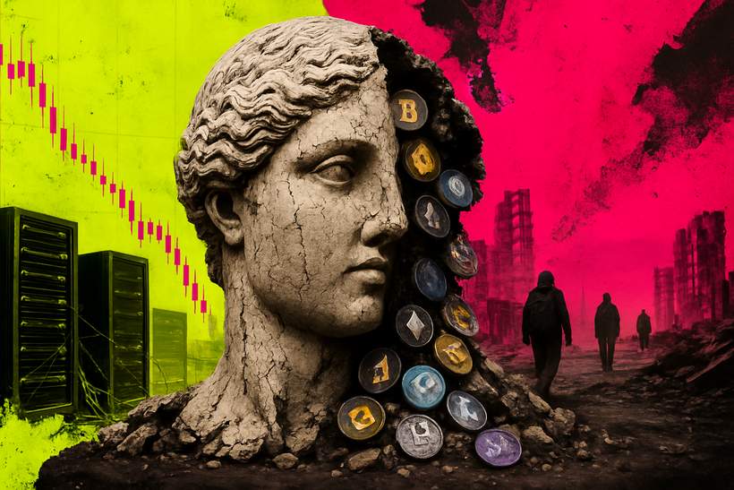 10 Altcoins Still Hanging On After a 97% Crash – Can They Keep the Lights On?