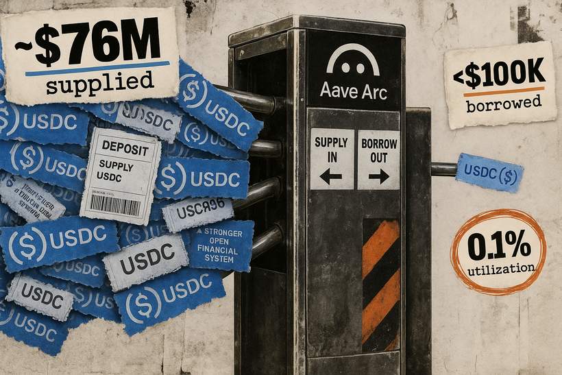 Aave V4: A Boatload of USDC and No One’s Borrowing