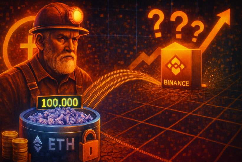 Bitcoin OG Dumps 100,000 Ethereum Into Binance: What’s Going On?