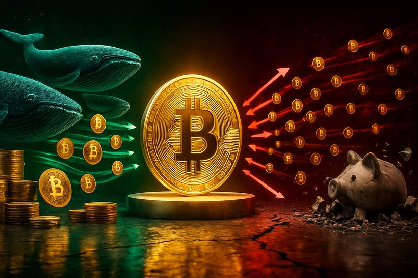 Bitcoin’s Rollercoaster: Smart Money Gathers While Retail Traders Cash Out