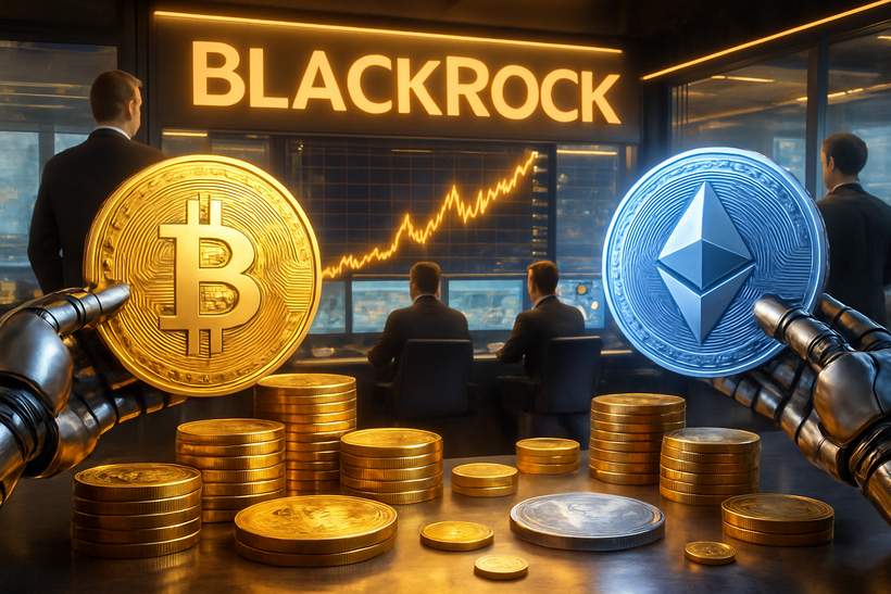 BlackRock Is Buying Up Bitcoin & Ethereum Again, And The Numbers Are Staggering