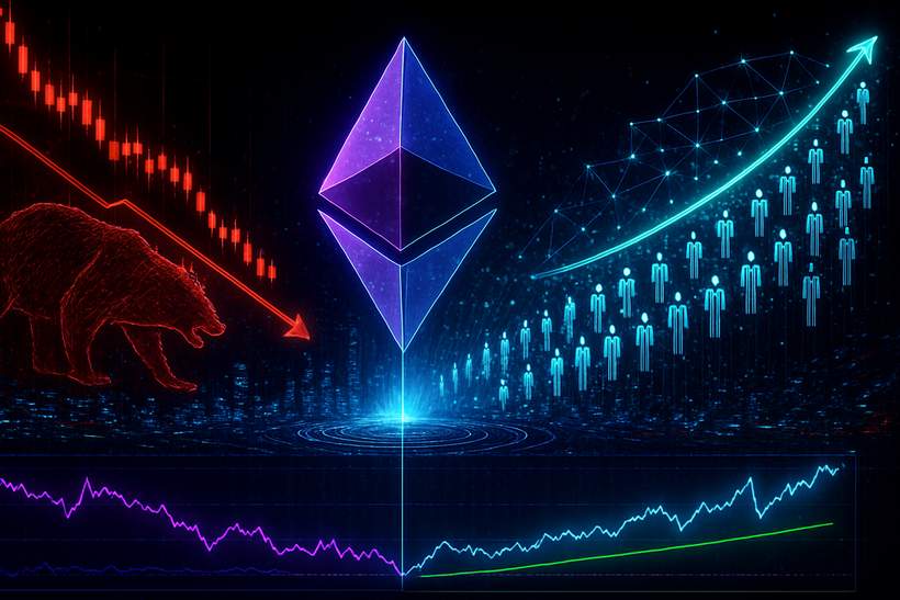 A Bullish Divergence Brewing in Ethereum – Record Users, Slipping Prices