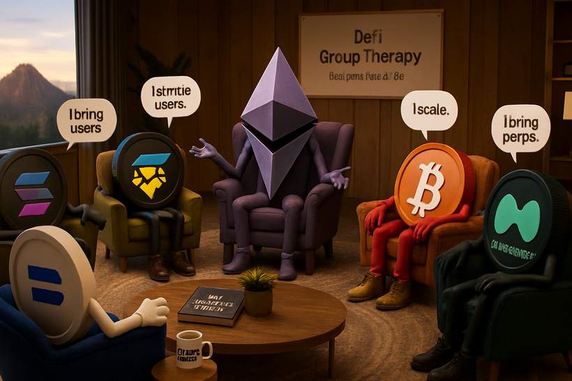 Ethereum's DeFi Share Takes a Hit as Rivals Step Up