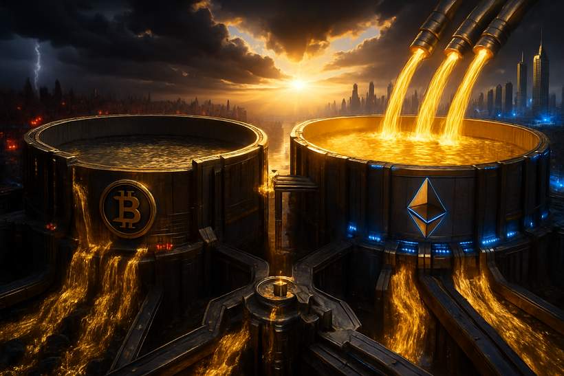 Ethereum ETFs Attract $82M In Inflows While Bitcoin Funds Bleed