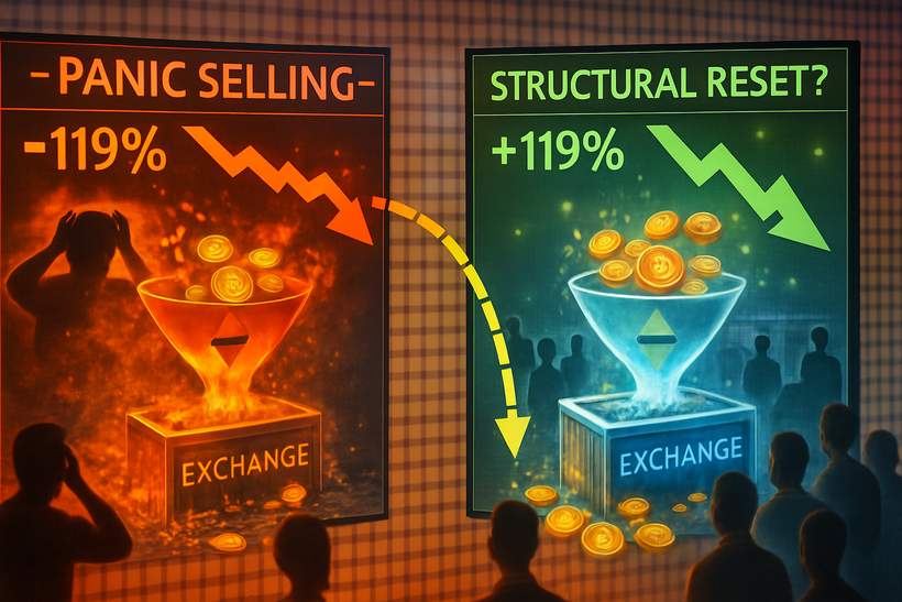 Ethereum Exchange Deposits Hit A Six-Month High: Panic Selling Or Structural Reset?