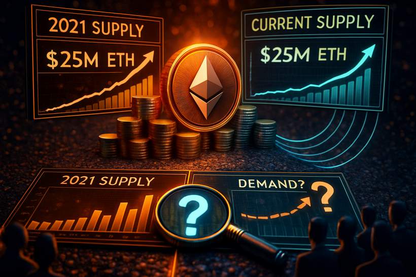Ethereum Exchange Supply Is Back to 2021 Levels: What Happens When Demand Returns?