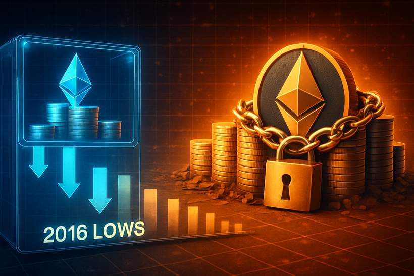 Ethereum Exchange Supply Falls To 2016 Lows – Long-Term Holding Dominates