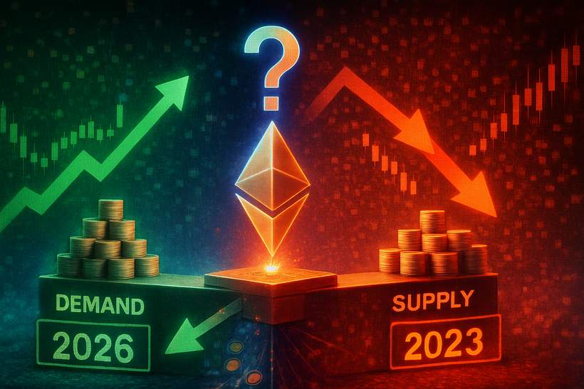 Ethereum Nearing A Turning Point? Supply-Demand Structure Suggests A Shift Is Coming In 2026