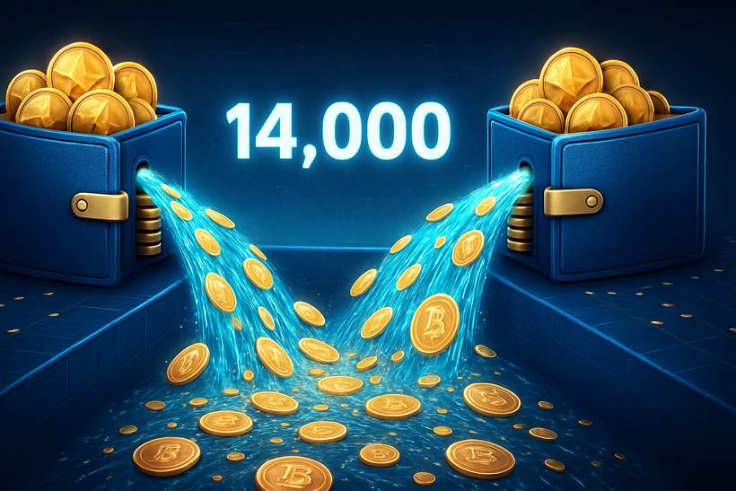 Ethereum’s Rollercoaster: 14,000 ETH Hit the Market as Whales Swim Away