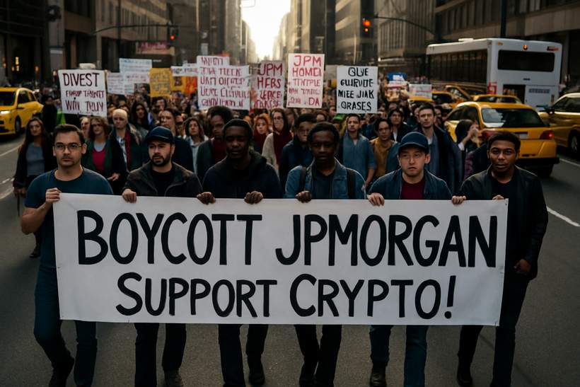 JPMorgan Backlash Explodes: Bitcoin Supporters Push Hard For Boycott