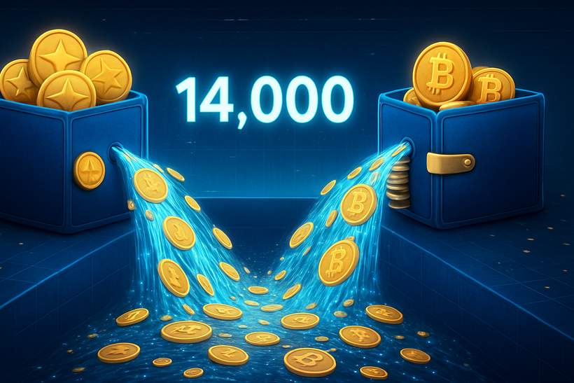 Massive Ethereum Sell-Off: 14,000 ETH Splash into the Market as Whales Take a Dive