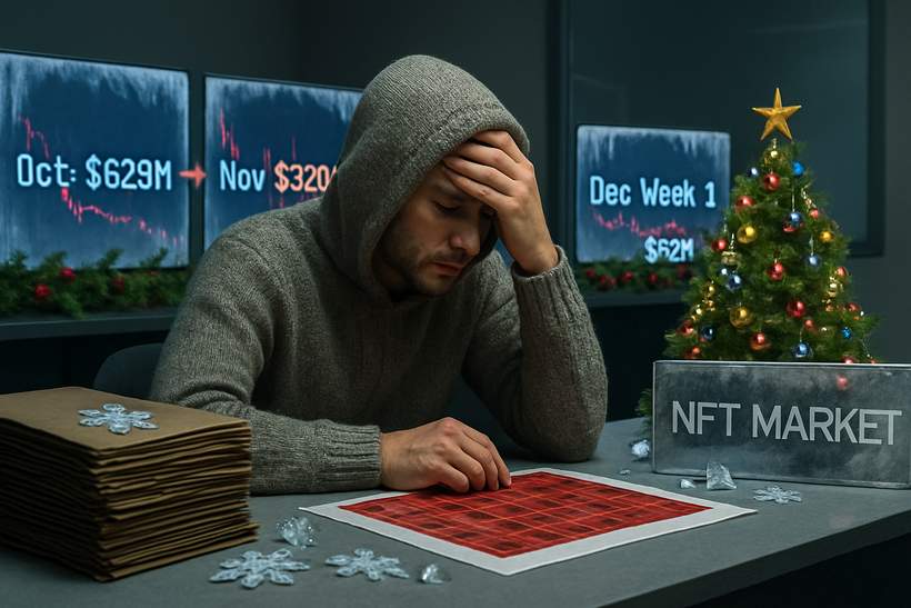 NFT Market Faces Steepest Decline as Sales Plummet to Year’s Low