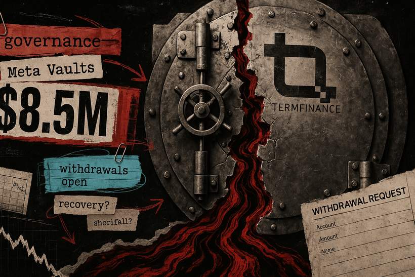 Term Finance Nixes Meta Vaults After Governance Fumble, Leaving $8.5 Million in the Dust!